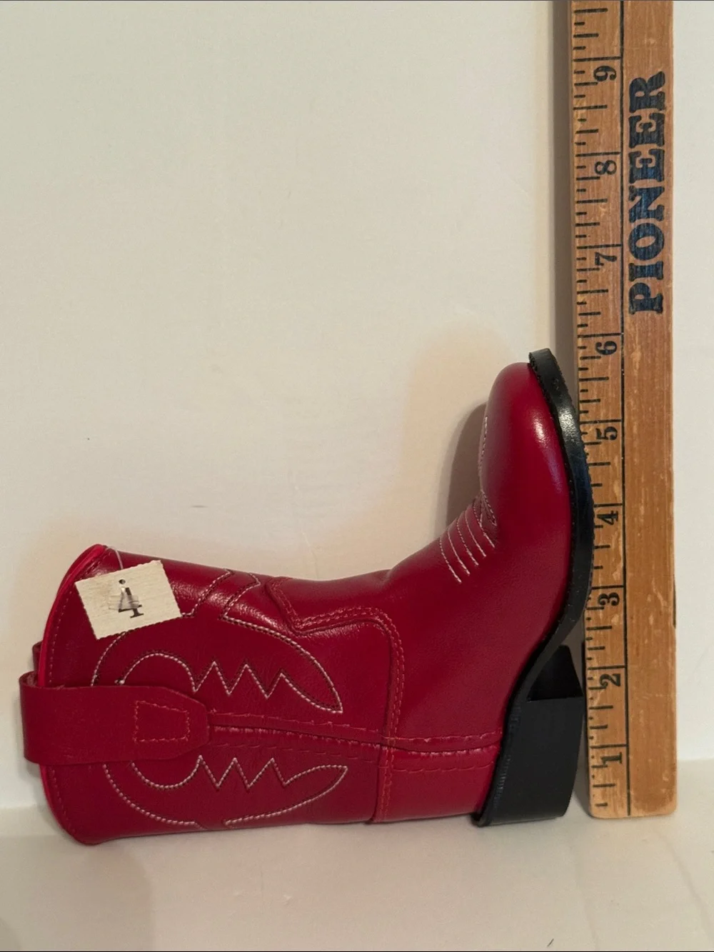 Shyanne Girls Red Western Pull-On Boots